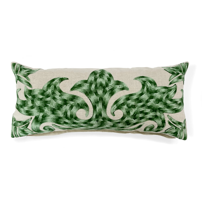 Coussin Samarkand, Kaki / vert