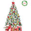 Arbre de Noël artificiel pin floqué-51504603