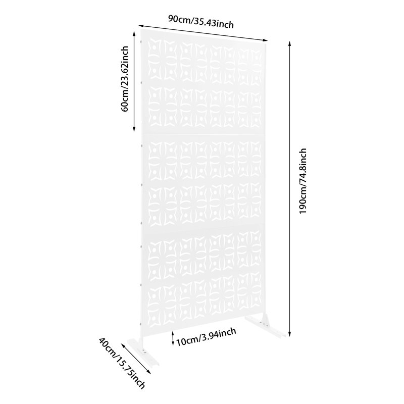 Decorative Panels Privacy Screen