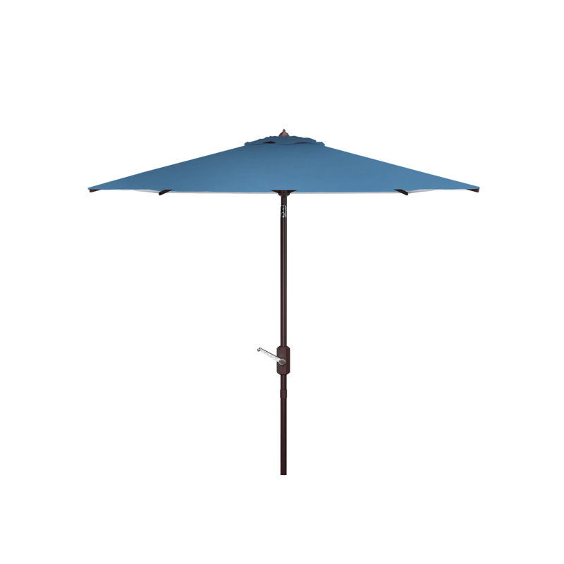 Parasol de marché carré 7,5 pi Toucha, Bleu pastel