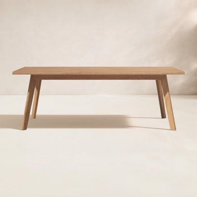 Ulla 86 " Teak Patio Dining Table