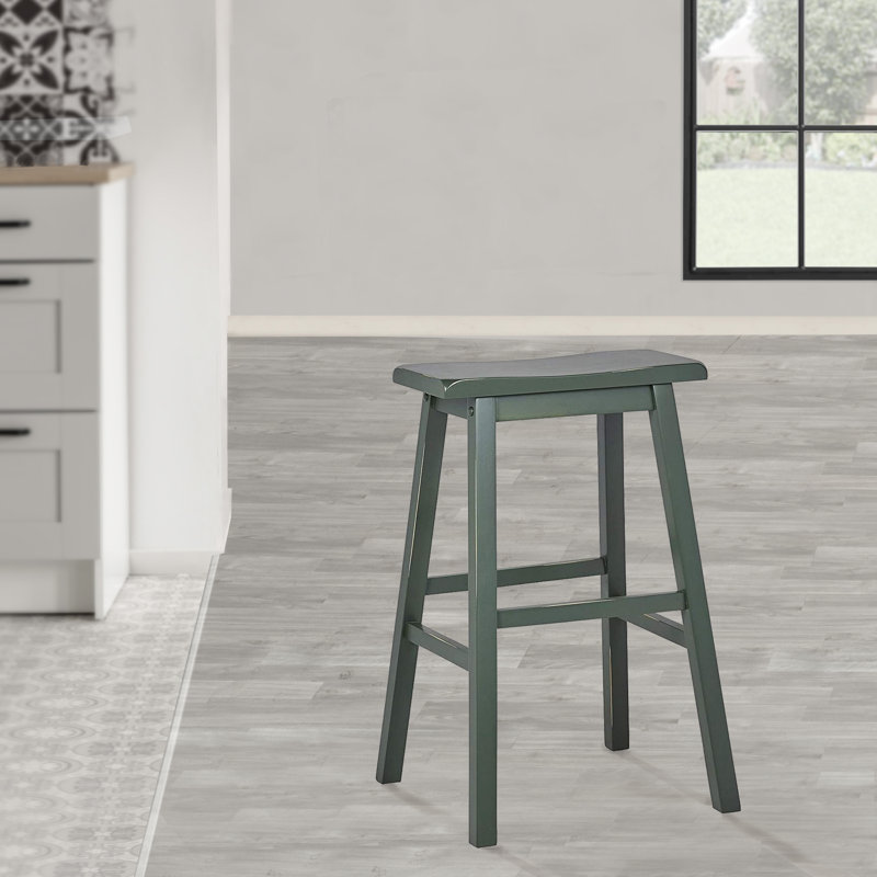 Tabouret de bar et de comptoir Avarey, Blanc, Tabouret de bar (assise de 30 po de hauteur)