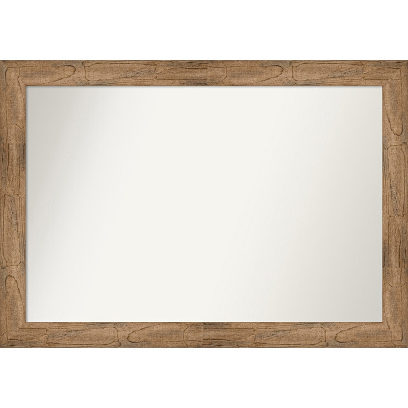 Timmy Solid Wood Wall Mirror, Rectangle, 33.5" x 47.5"