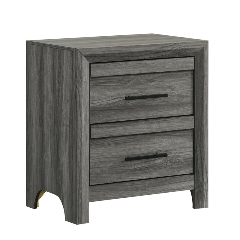 Table de chevet 2 tiroirs Denver