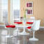Chaise d'appoint rembourrée noire Wommack-464841311