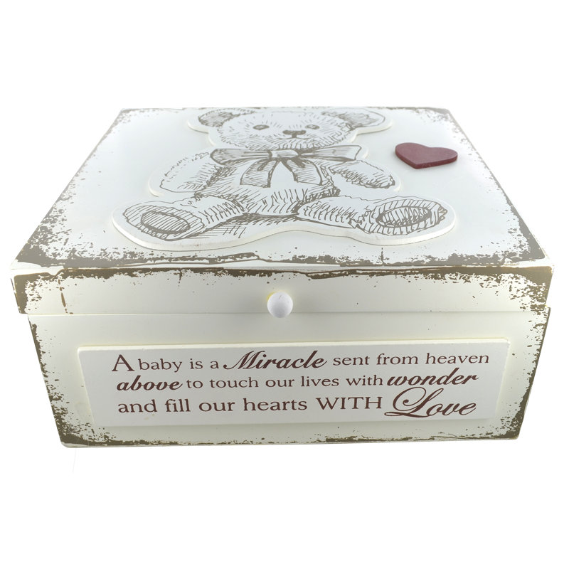 Leyla Handmade Solid Wood Decorative Box