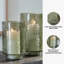 Accessoires de bougie en verre H 10,13 po