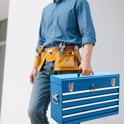 Heavy Duty Metal Tool Box