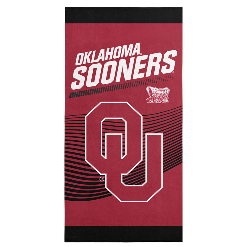 Serviette de plage 30 po x 60 po NCAA Oklahoma Sooners