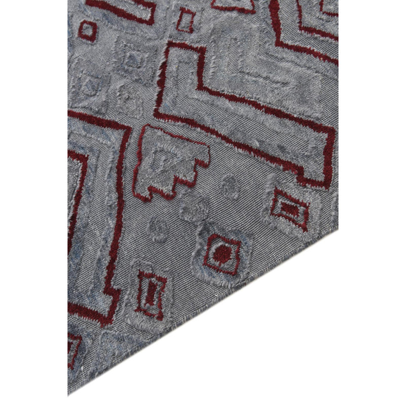 Tapis gris Iniguez
