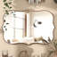 Vintage Victorian Wood Frame Wall Mirror 60X90CM-1601210267