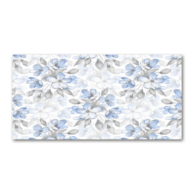 Delicate Flowers - Wrapped Canvas Print