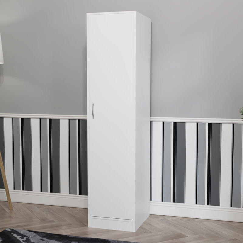 Maybery MDF & Particleboard Wardrobe, White