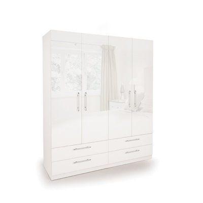 Beverley 4 Door Wardrobe