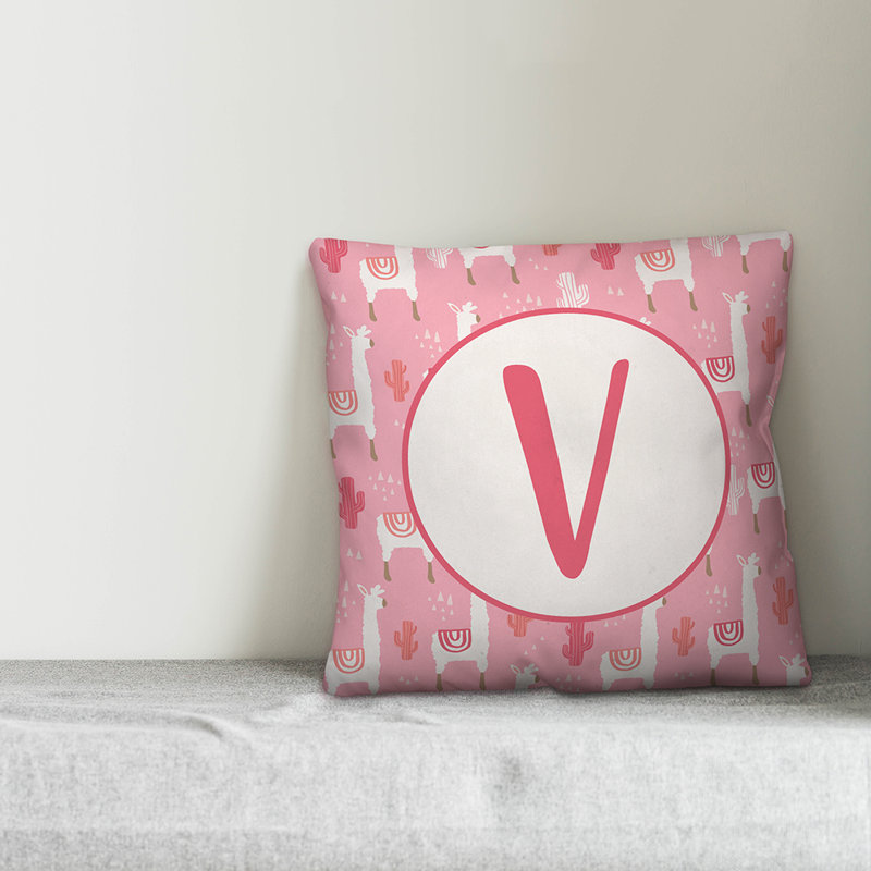 Housse de coussin carré et insert, V