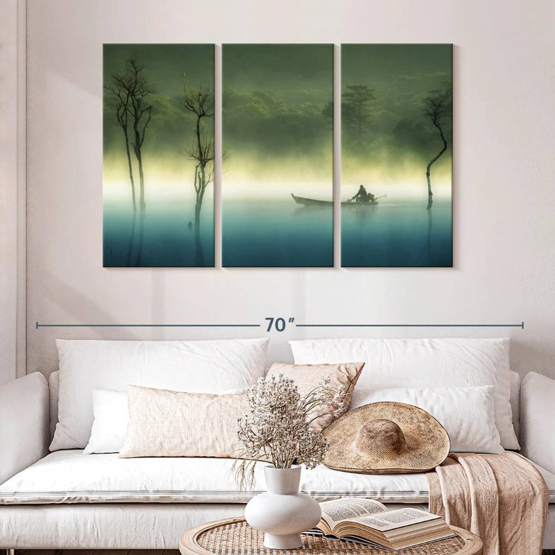 Alvord Tuyen Lam Lake, 32" H x 50" W
