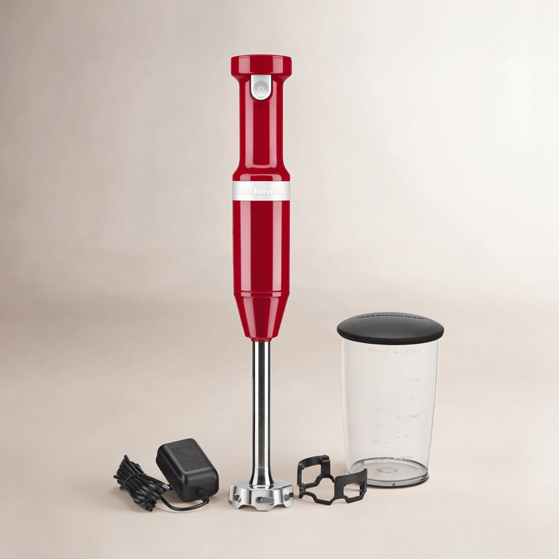 Mélangeur à main à vitesse variable KitchenAid®, Rouge empire