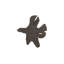 Teak Slice Wall Décor, Md, Dark Gray