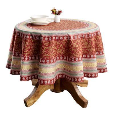 Maison d'Hermine Sofia 100% Cotton Tablecloth - 63" Round