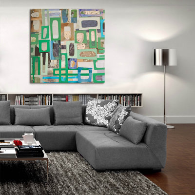 'Yucatan Mayan Village 2' by Coco Good Acrylic Glass Wall Art