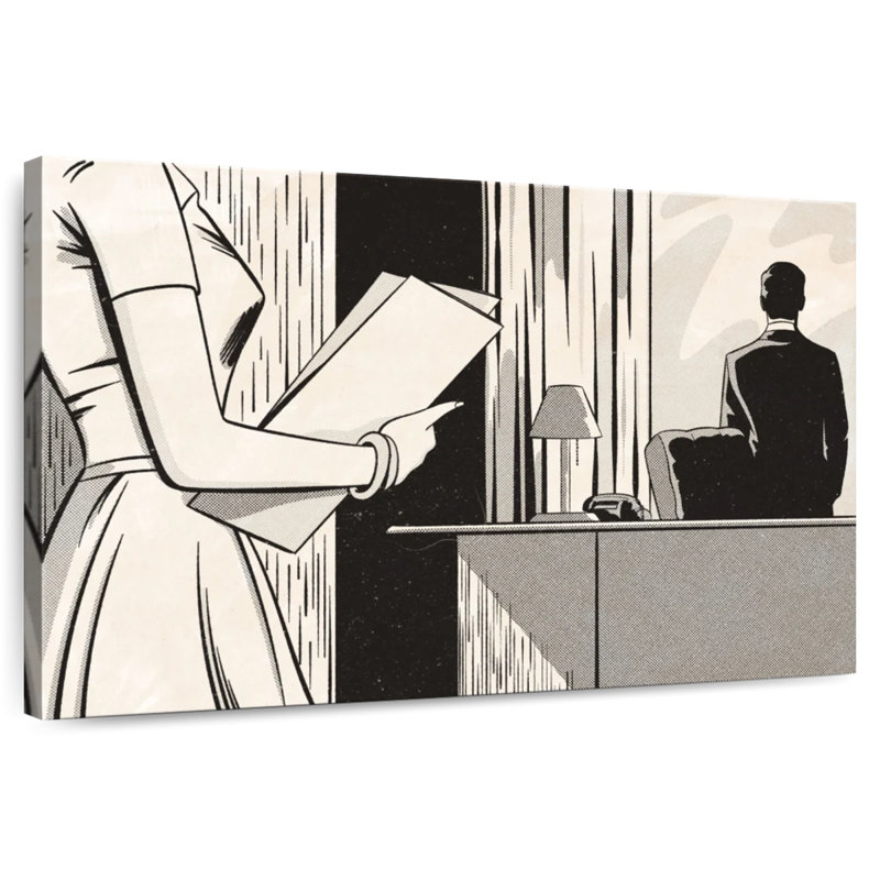 Bureau Leisha Noir, H 20 po x l 30 po