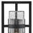 Cordillera Seeded Glass Outdoor Wall Lantern-1319844159-1319844144