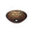 Novatto 16.5'' Bronze Glass Circular Bathroom Sink