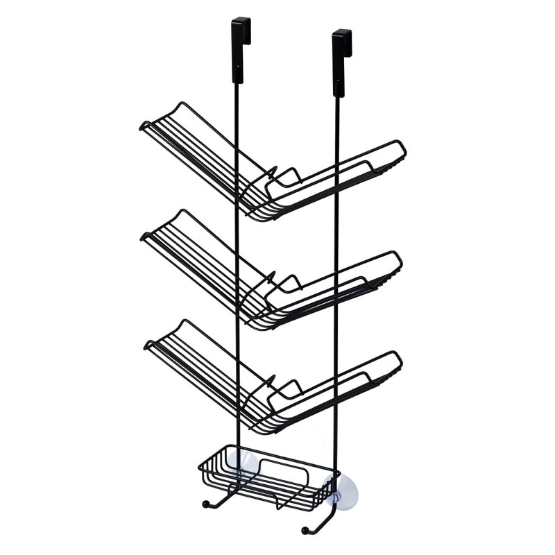 Stina Shower Caddy, Black