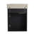 Romolo 16'' Wall Mounted Single Bathroom Vanity set, Floating Bathroom Vanity with Ceramic Basin Sink Top,1 Door-1074962697