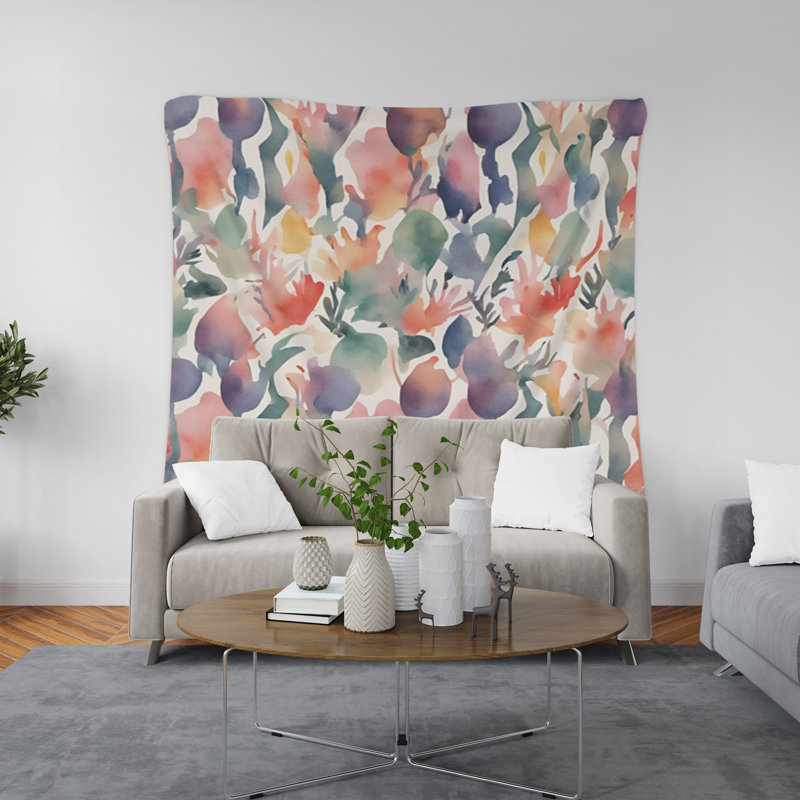 Tapisserie murale, H 80 po x l 68 po