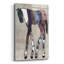  «Horse Parade 2» par Coco Good, art mural en verre acrylique, 12 po x 16 po