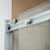 56-60" W x 62" H Double Sliding Semi- Frameless Tub Door with 5/16"(8mm) Clear Tempered Glass