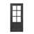 Gris anthracite transparent