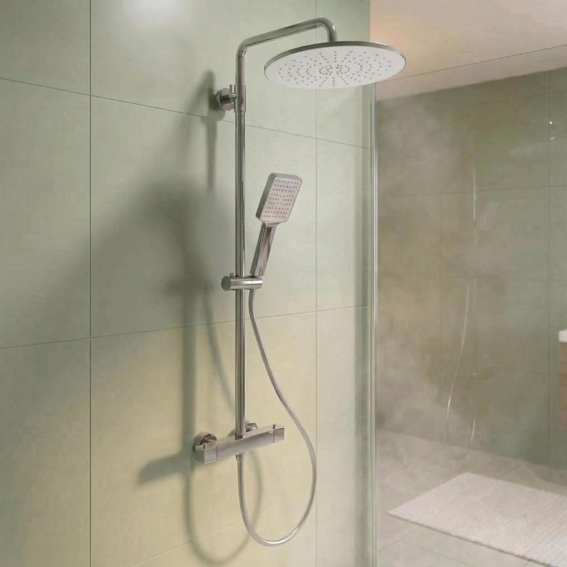 Adjustable Shower Head, silver a, plastic top spray 30cm*20cm