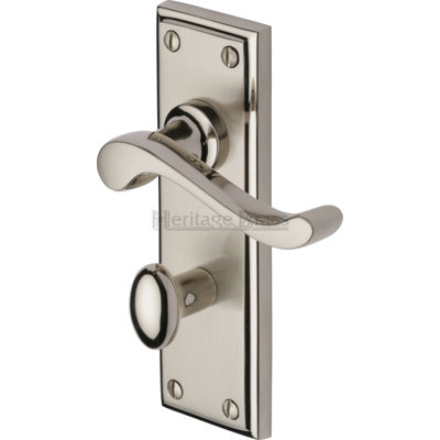 Heritage Brass Heritage Door Handle for Bathroom Edwardian Design