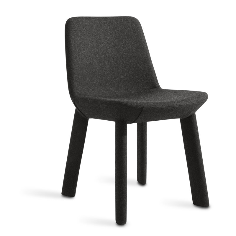 Chaise de salle à manger Neat, Gris anthracite Vesper