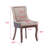 Ultra Side Dining Chair, Thickened Fabric Chairs With Neutrally Toned Solid Wood Legs, Nail Head, Set Of 2-108634803