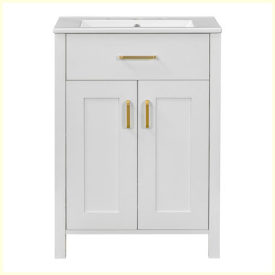 Modern Bathroom Vanity Combo with Ceramic sink