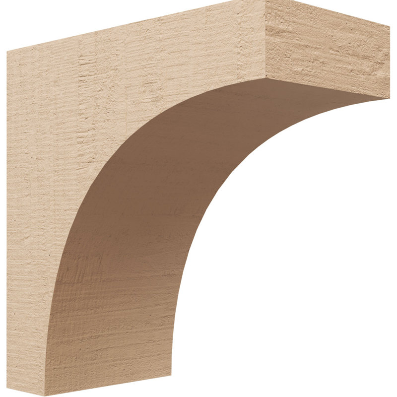 Bois de cèdre brut StockportThane Corbel, apprêté brun clair Stockport, H 14 po x l 7 po x P 14 po