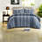Premium Cotton Bedding Sets, King Cal King Modern Striped Home Comfort