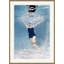 Caucasian Woman Swimming Underwater Framed