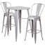 Ensemble de table de bar intérieur / extérieur en métal Toquerville-22243635