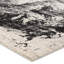 Tapis abstrait noir / crème-71603409