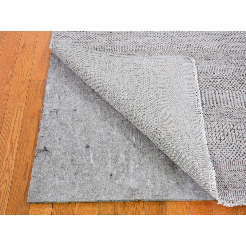 Marshman One-of-a-Kind 7'8" X 10'3" Area Rug in Grey