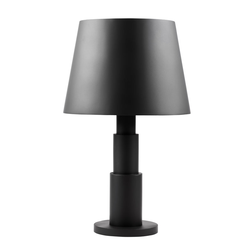 Lampe de table 3 litres Giustino, Noir, noir, noir, noir