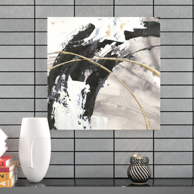 «Gilded Arcs II», reproduction sur toile tendue