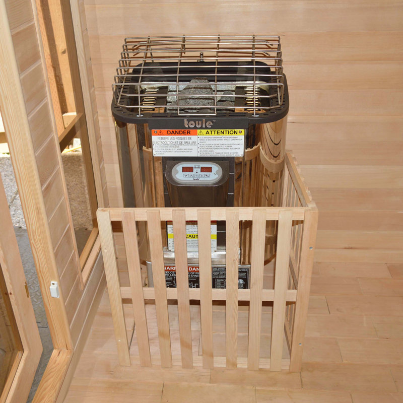Toule 3KW Stainless Steel Wet Dry Sauna Heater with Digital Controller