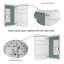 Miroir pour armoire à pharmacie H 36 po Ceilean-93228118