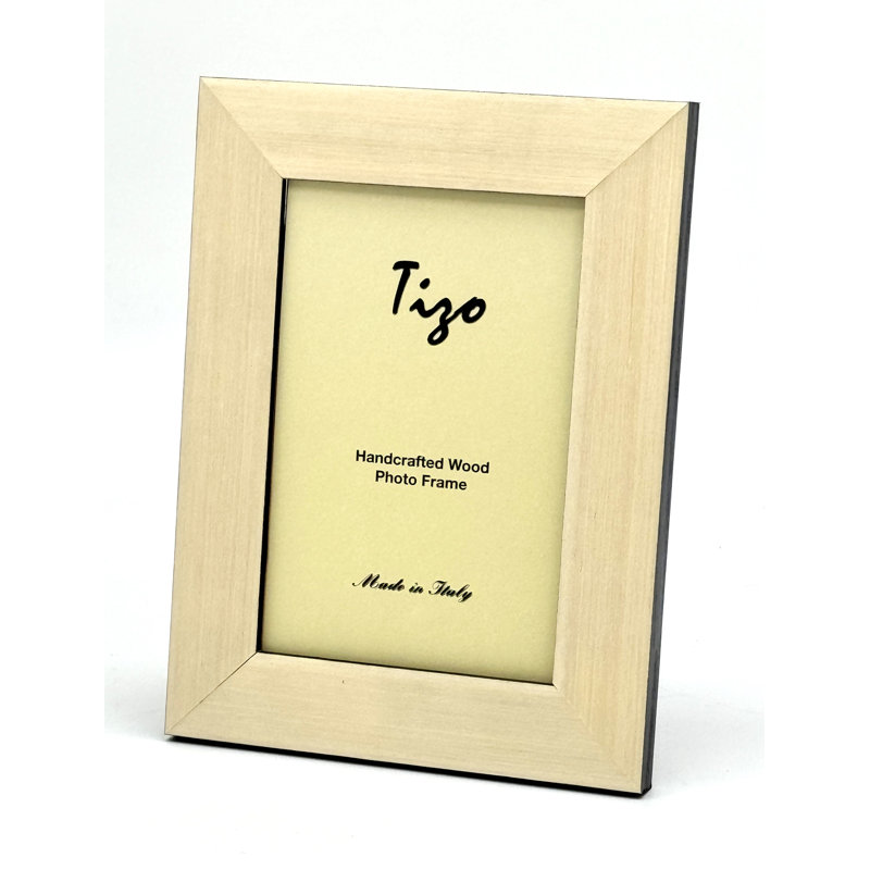 Wood Picture Frame, White, 4" x 6"