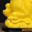 Figurine gracieuse de lapin de jade - décor artistique en céramique pour la bonne chance